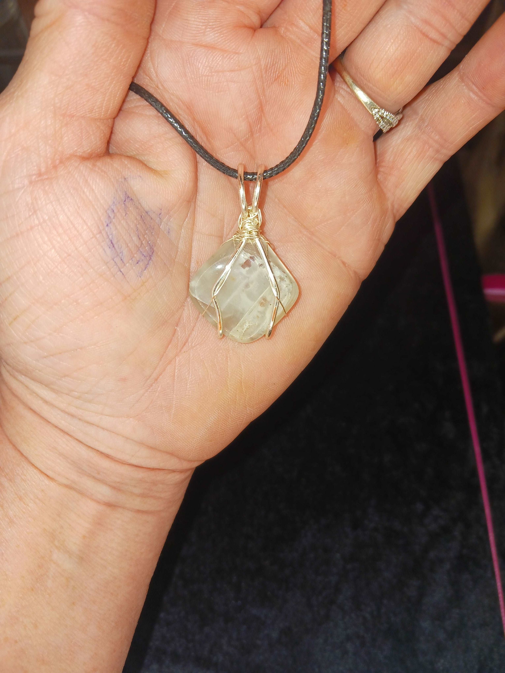Minute of Moonlight - Moonstone Pendant