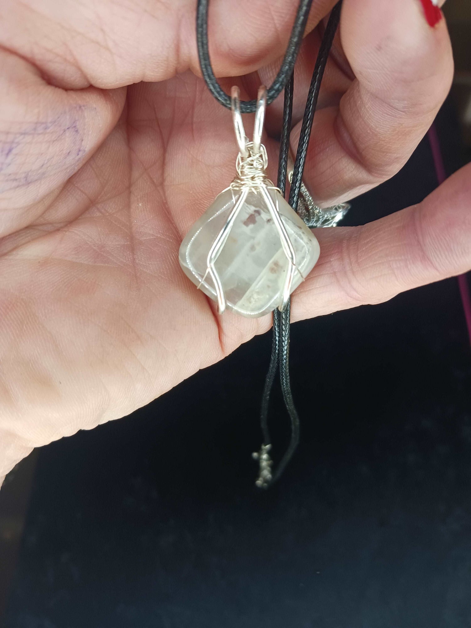 Minute of Moonlight - Moonstone Pendant