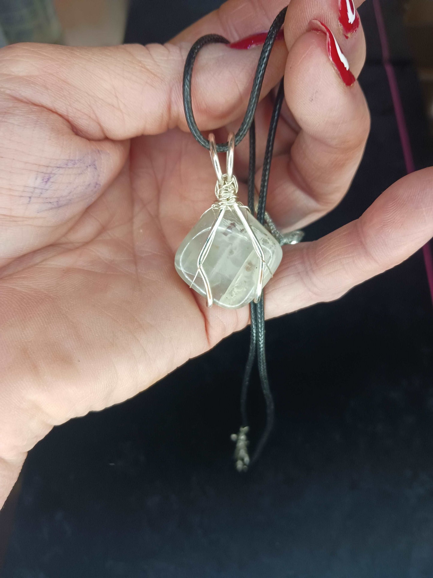 Minute of Moonlight - Moonstone Pendant