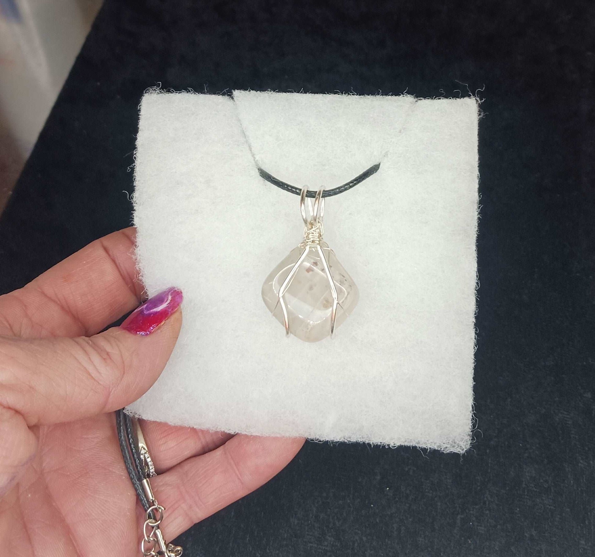Minute of Moonlight - Moonstone Pendant